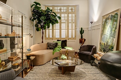 Interior Decoration Project - ARTE DECOR VILLAGE SHOW - FIREPLACE ROOM